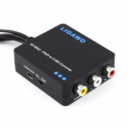 Ligawo 6518852 câble vidéo et adaptateur Noir