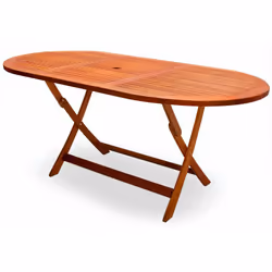 Description générale La table de jardin pliante Alabama est un choix pratique et élégant pour votre espace extérieur. Fabriqu ...