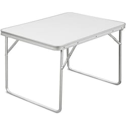 Table de camping pliable en aluminium - Table Jardin Terrasse 80 x 60 x 68 cm