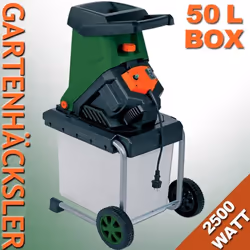 Broyeur végétaux compost paillage de jardin 2500W