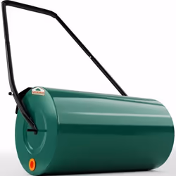 GARDEBRUK® Rouleau à gazon 60cm 50L poignée rembourrée bavette antiprojection remplissage sable eau jardin rouleau main agric ...