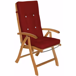 Set de 6 coussins Vanamo - Le top du confort ! Les coussins de chaise confortables de Detex sont fabriqués en polyester de ha ...