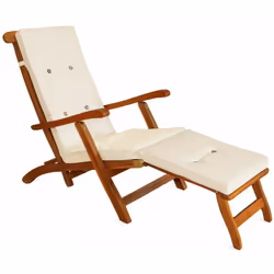 Description générale Détendez-vous dans votre jardin ou sur votre balcon avec ce coussin de chaise longue confortable. Fabriq ...