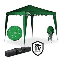 Tonnelle - DEUBA - Pavillon de jardin pliable 3x3m - 4 parois latérales - Métal - Autoportante