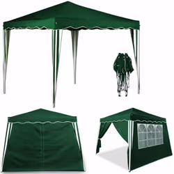 Description Tonnelle : Grande tonnelle 3x3 m incl. sac de transport avec systèmed´emboîtage pratique. Les entretoises stables ...