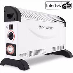 Convecteur électrique Radiateur dappoint 2000 Watts Chauffage électrique sur pied