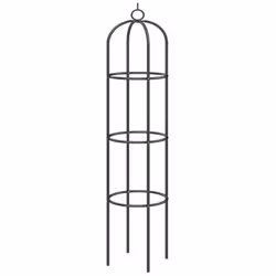 Tuteur de jardin - DEUBA - Colonne rosiers - Support pour plantes grimpantes - Ø 40 cm - Obélisque de jardin