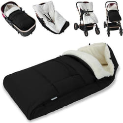 Chancelière dhiver  Chancelière pour poussette siège auto landeau  Chancelière pour bébé  Couverture douce et réchauffante