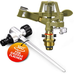 Arroseur irrigateur piquet grandes pelouses vergers grands jardin arroser irriguer 24m