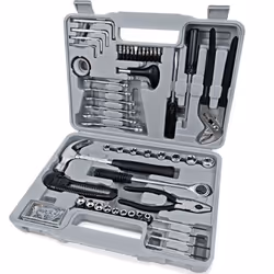 Mallette à outils 141 pcs en Acier - Bricolage Tournevis Pince Marteau Garage