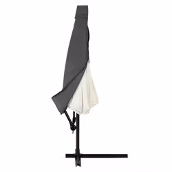 Housse pour parasol - DEUBA - Ø35m - Anthracite - Fermeture éclair et cordon de serrage