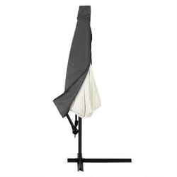 Housse pour parasol - DEUBA - Ø35m - Anthracite - Fermeture éclair et cordon de serrage