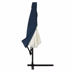 Housse pour parasol - DEUBA - Ø 35m - Bleu - Polyester - Protection contre lhumidité et la saleté