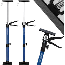 Set de 2 étai de porte / étai de soutien acier 115-290cm max. 30kg tendeur bricolage atelier maison garage