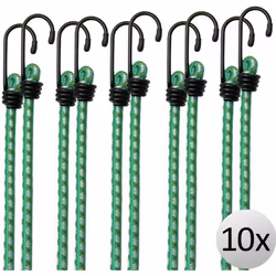 10x Tendeurs élastiques en caoutchouc tendeurs bagage extension 61 cm x 8 mm Ø