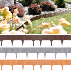 Description générale Bordure de jardin élégante et pratique pour délimiter vos espaces extérieurs. Cette bordure polyvalente ...