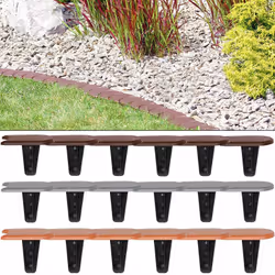 Description générale Bordure de jardin élégante et pratique pour délimiter facilement vos espaces extérieurs, que ce soit du  ...