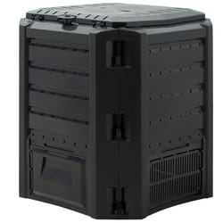 Deuba 106391 Composteur 380 L Noir