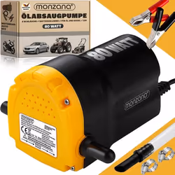 Pompe à vidange extraction huile diesel aspiration vidange auto huile 12V 80W
