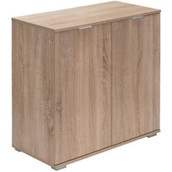 Armoire - DEUBA - ALBA - 2 portes - Chêne - 71 x 74 x 35 cm