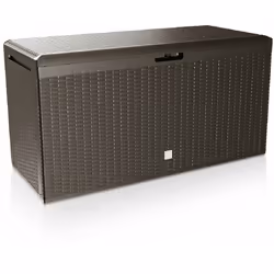 Prosperplast - casaria® Coffre de rangement xxl 290 l Roulettes Poignées Coussins Accessoire Malle Jardin Terrasse Balcon Coffre de jardin Rato plus
