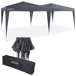 Description générale Tonnelle idéale pour les grandes occasions, facile à monter grâce à son système de clic Pop-Up. Sa struc ...