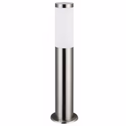 Illuminez votre jardin ! Selon le modèle, ces luminaires en acier inoxydable sont équipés d'une prise ou d'un détecteur de mo ...