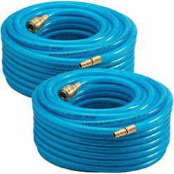 Tuyau à air comprimé 10, 15, 30m résistant max 15 bar raccord rapide 1/4' tuyau pour appareils pneumatiques bricolage atelier 2x 30 mètres