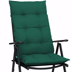 Le top du confort pour vos chaises ! Set de 6 : Ces coussins avec dossier ultra confortables se fixent à vos chaises ou faute ...