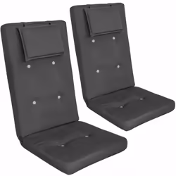 Description générale Ces coussins de chaise de la marque DETEX sont idéaux pour votre jardin, terrasse ou balcon, offrant un  ...