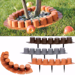 Bordure de jardin élégante et pratique ! Cette bordure de jardin vous permet de sublimer et de délimiter rapidement vos espac ...