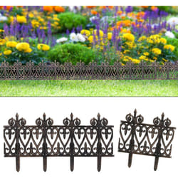 Deuba - Set Bordure de jardin, rebord de jardin - Aspect laiton 5,70m (de)