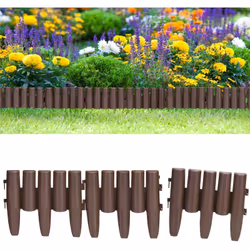 Bordure de jardin élégante et pratique pour pelouses et parterres ! Cette bordure polyvalente vous permet de délimiter facile ...