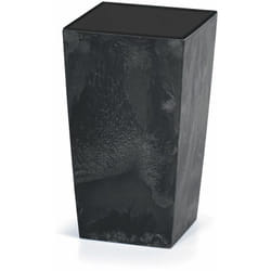 Pot de fleurs - Bac à fleur - Cache pot style Béton 26/49/91L Terrasse Jardin Intérieur Extérieur Anthracite, 26 Litres