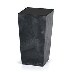 Pot de fleurs Bac à fleur Cache pot Jardinière style Béton Anthracite 49 Litres Terrasse Jardin Intérieur Extérieur