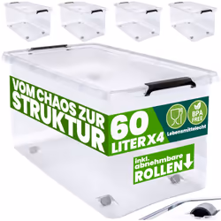 Organiser votre intérieur facilement ! Mettez de l'ordre dans votre maison grâce aux boîtes de rangement DEUBA® disponibles e ...
