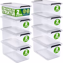 Organiser votre intérieur n'aura jamais été aussi simple ! Mettez de l'ordre dans votre maison grâce aux boîtes de rangement  ...