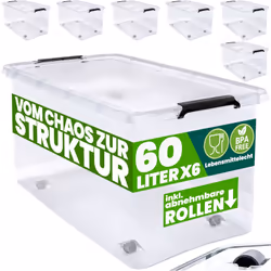 Organiser votre intérieur facilement ! Mettez de l'ordre dans votre maison grâce aux boîtes de rangement DEUBA® disponibles e ...