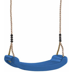 Wickey - Siège de balançoire pour enfants – bleu