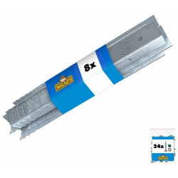 Wickey - Ancrage au sol ancrage poteau SolidLock - set de ancrages pour aire de jeux & portique balançoire, ancrages en profilé pour cabane enfant &