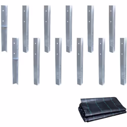 Ancrage en profilé Wickey SolidLock Les ancrages à cornières/poteaux galvanisés de Wickey confèrent une excellente stabilité  ...