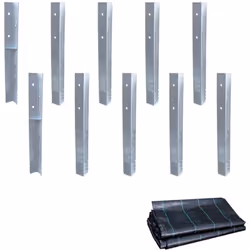Ancrage en profilé Wickey SolidLock Les ancrages à cornières/poteaux galvanisés de Wickey confèrent une excellente stabilité  ...