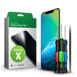 GIGA Fixxoo 15453 pièce de rechange de téléphones mobiles Écran Noir