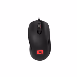 Lioncast LM60, Droitier, Laser, USB Type-A, 16000 DPI, 1 ms, Noir