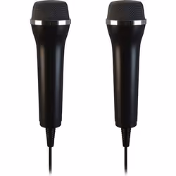 Noir Hobby Tech - Microphone filaire professionnel USB compatible Wii - Wii-U - PS3 - PS4 - XBOX 360 - PC