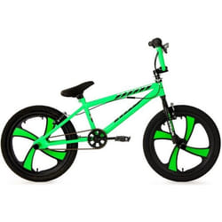 BMX Freestyle 20 Cobalt vert fluo KS Cycling