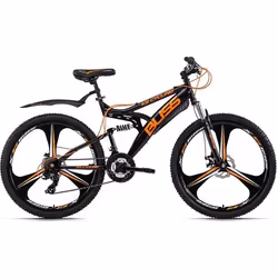 VTT tout suspendu 26 Bliss noir-orange TC 47 cm KS Cycling