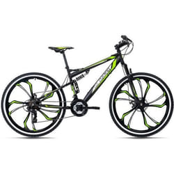 VTT tout suspendu 275 Scrawler Noir-Vert TC 51 cm KS Cycling