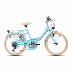 KS Cycling Balloon 20", Vélo de ville, Enfants, Unisexe, Exposé, Acier, Bleu