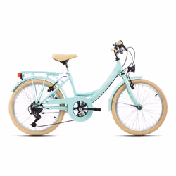 KS Cycling Balloon 20", Vélo de ville, Enfants, Femelle, Exposé, Acier, Vert
